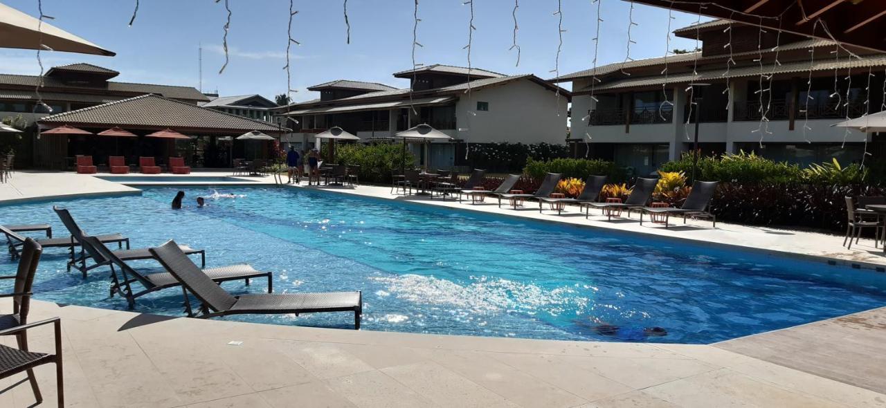Apartamento Maravilhoso Garden Imbassai Pe Na Areia Bahia Litoral Exterior foto