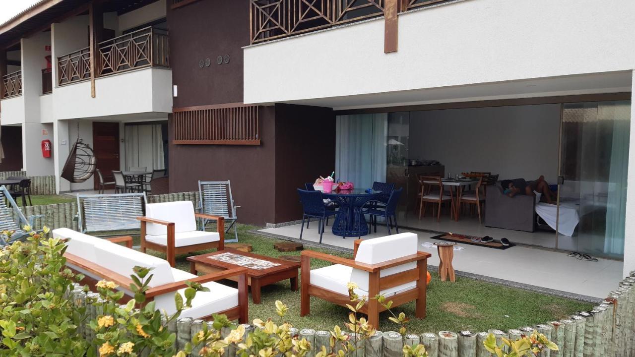 Apartamento Maravilhoso Garden Imbassai Pe Na Areia Bahia Litoral Exterior foto